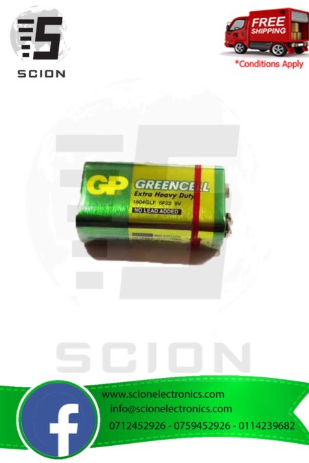 Greencell Extra Heavy Duty 9V (1pc), Heavy Duty Batteries, 9V Batteries