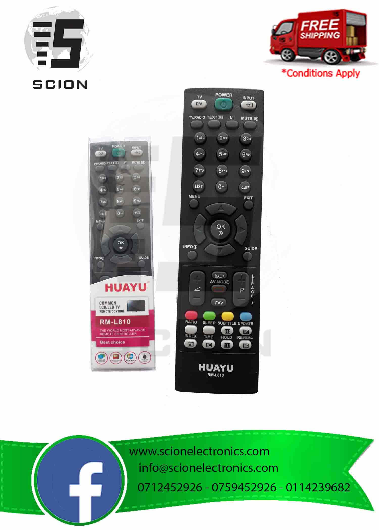 Multi Lg Lcd Led Tv Remote Control Rm L810 Scion Electronics